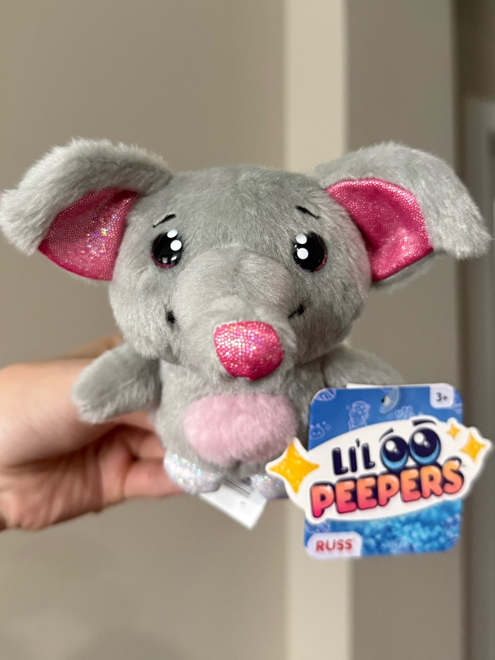 Russ Li'l Peepers plush elephant